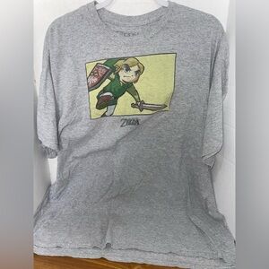 The Legend of Zelda Graphic T-shirt Link Sword Men's Size 2XL Big & Tall